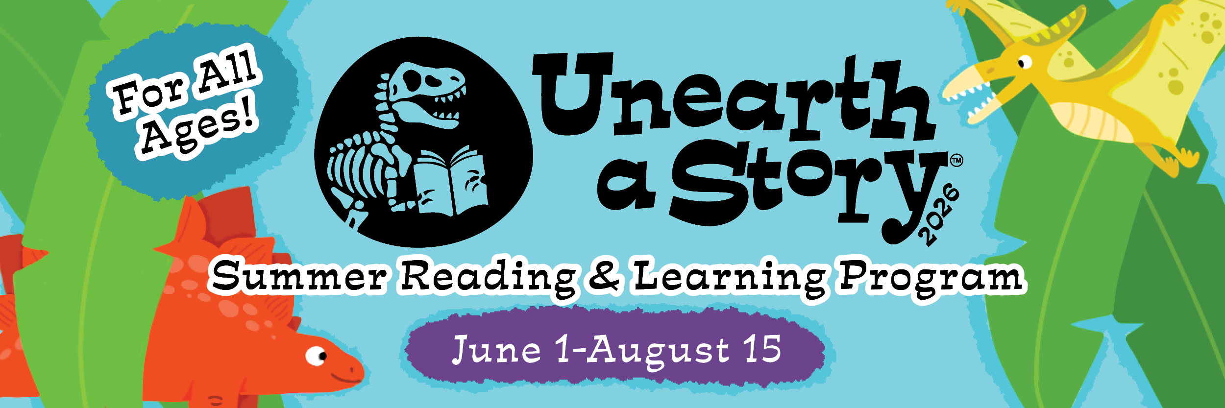 Summer Reading & Learning Program June 1 - August 15