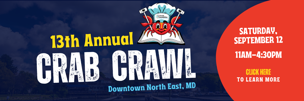 North East Crab Crawl, Saturday, September 12, 2026 11AM-4:30PM